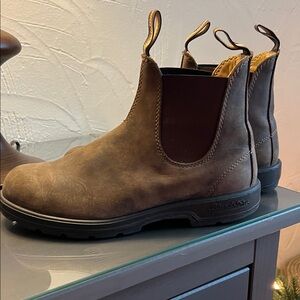 Blundstone Men's Rustic Brown Chelsea Boots